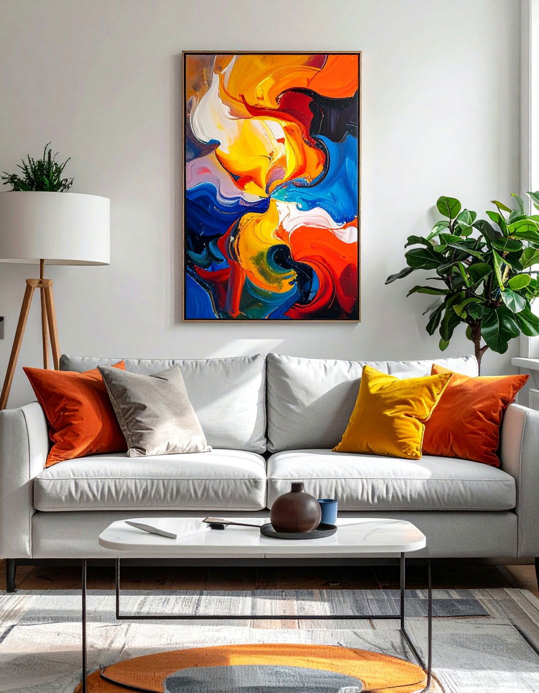 Incorporating Meaningful Artwork in Small Terraced House Living Rooms - 30 Small Terraced House Living Room Ideas for Cozy Spaces