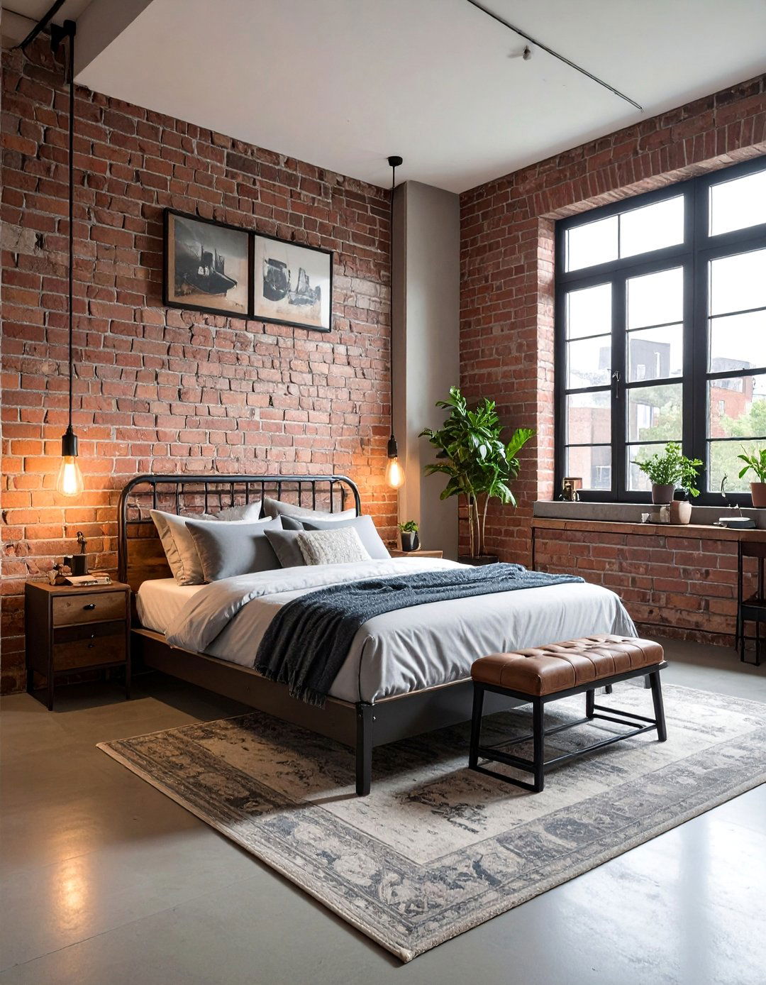 Industrial Design Elements - 30 Bedroom Decor Ideas to Transform Your Space