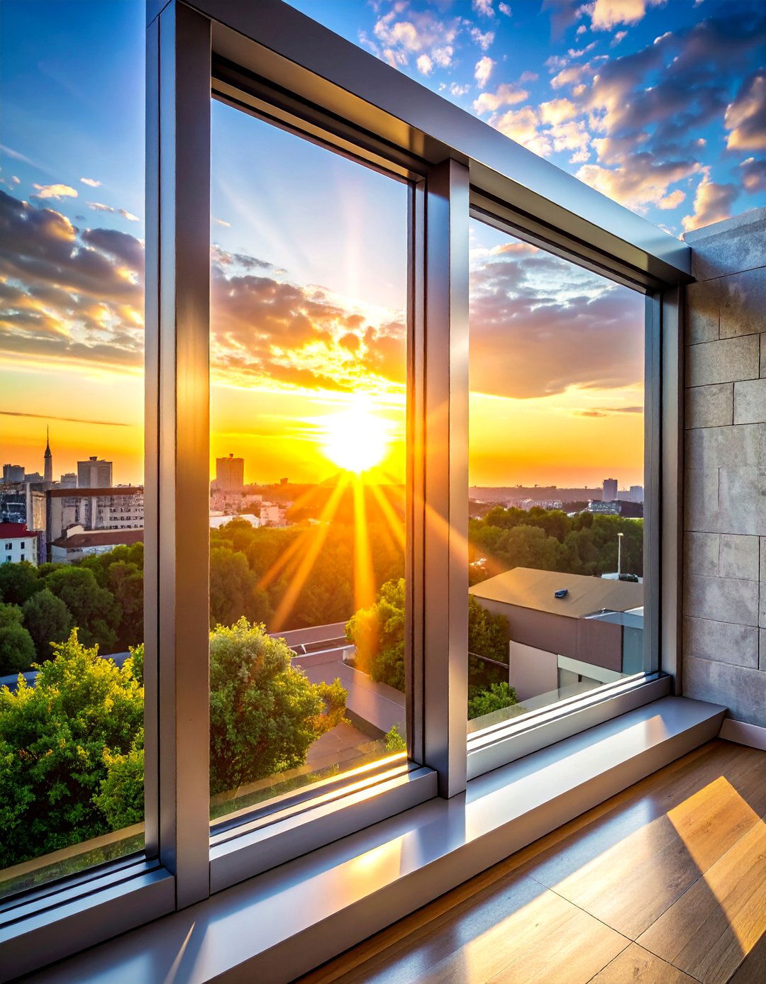Industrial Metal Trim - 25 Modern Window Trim Ideas to Elevate Your Home's Style