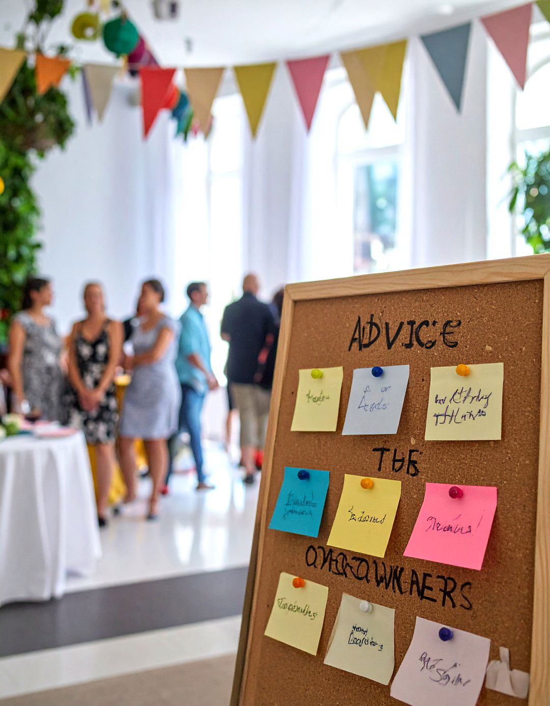 Interactive Advice for the Homeowners Board - 20 Housewarming Decoration Ideas for a Warm Welcome