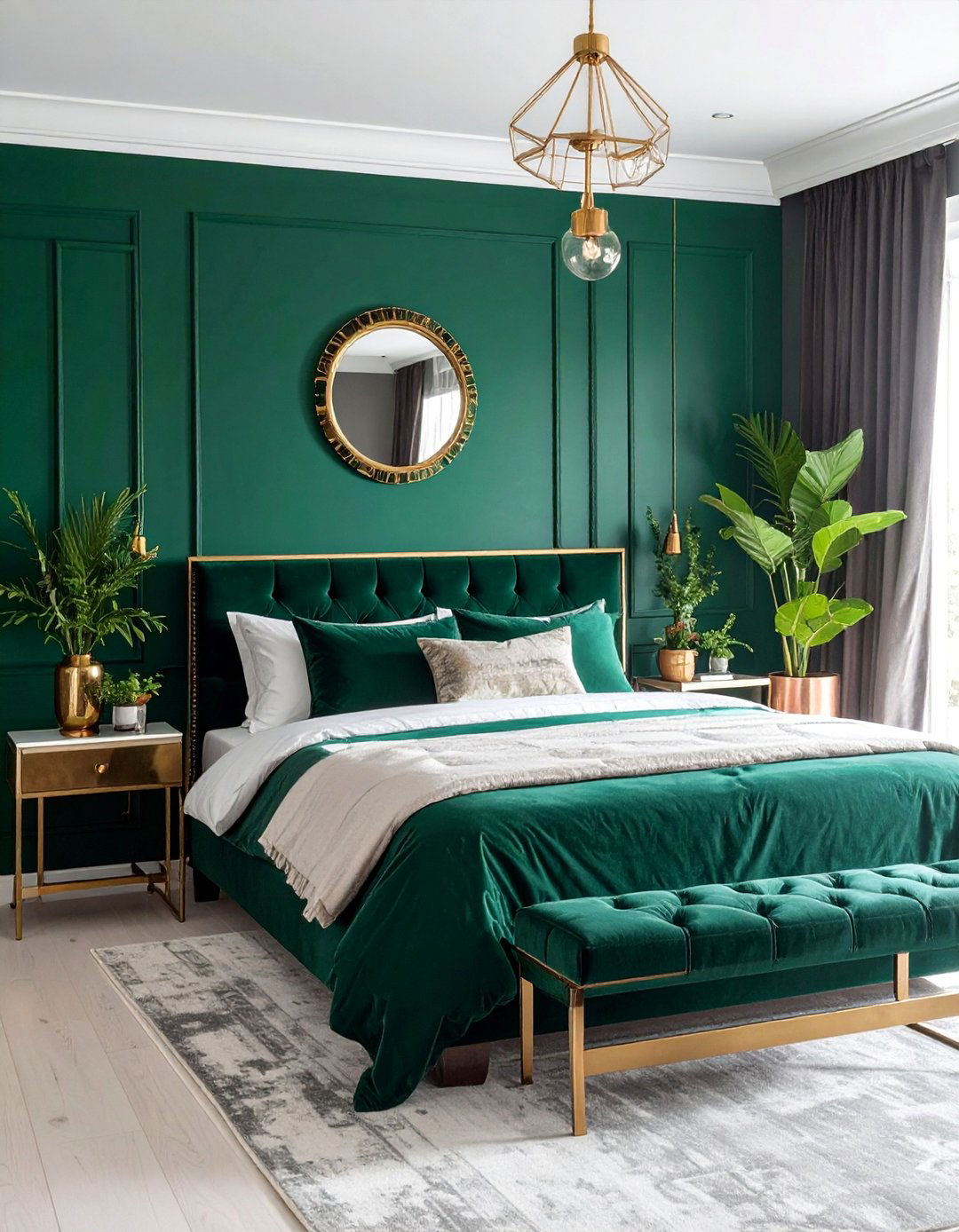 Jewel Tone Accent Walls - 30 Boho Decor Ideas to Transform Your Home