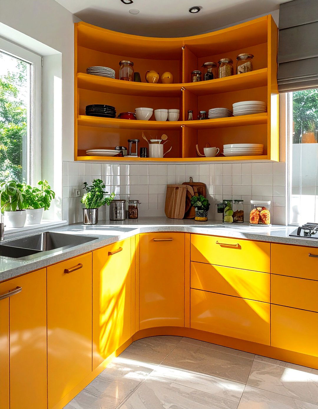 Kitchen Cabinet Lazy Susans - 30 Small Apartment Storage Ideas for Every Room