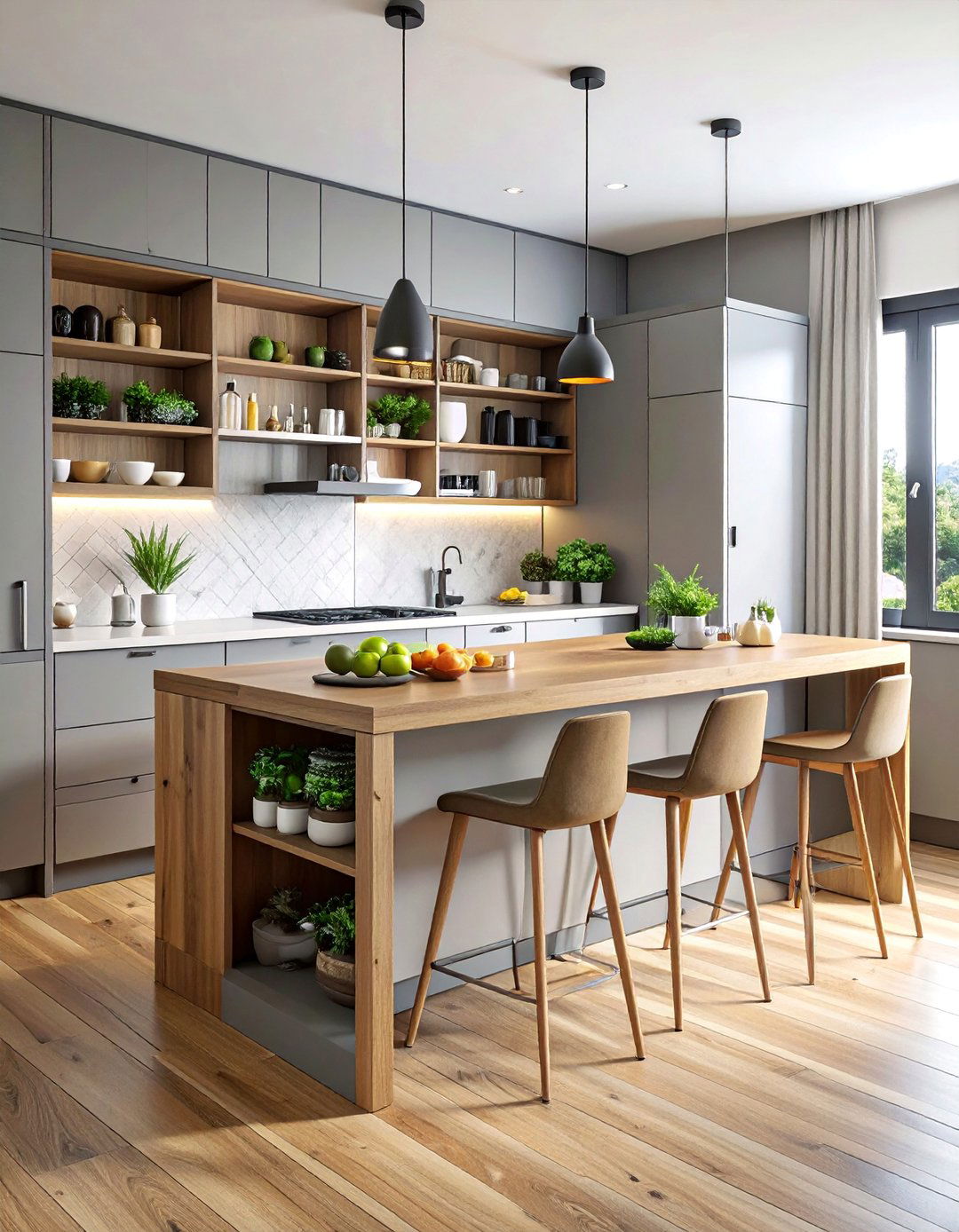 Kitchen Island Workflow Organization - 40 Kitchen Organization Ideas to Maximize Your Space