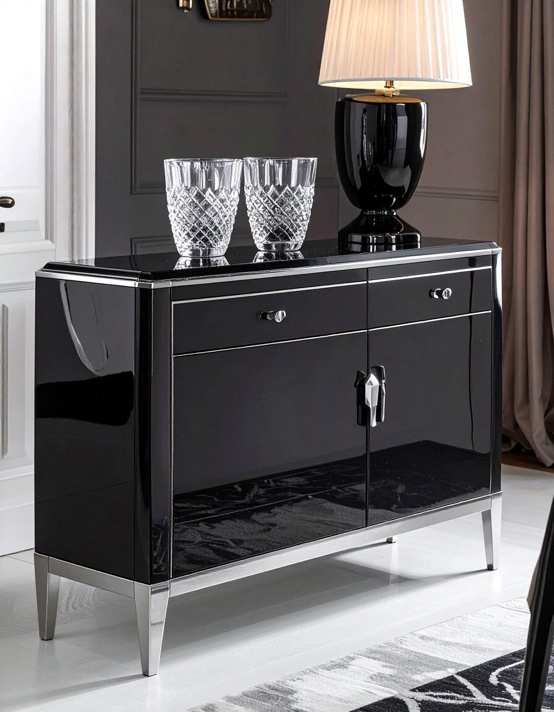 Lacquered Wood Furniture - 30 Art Deco Interior Design Ideas for a Glamorous Home