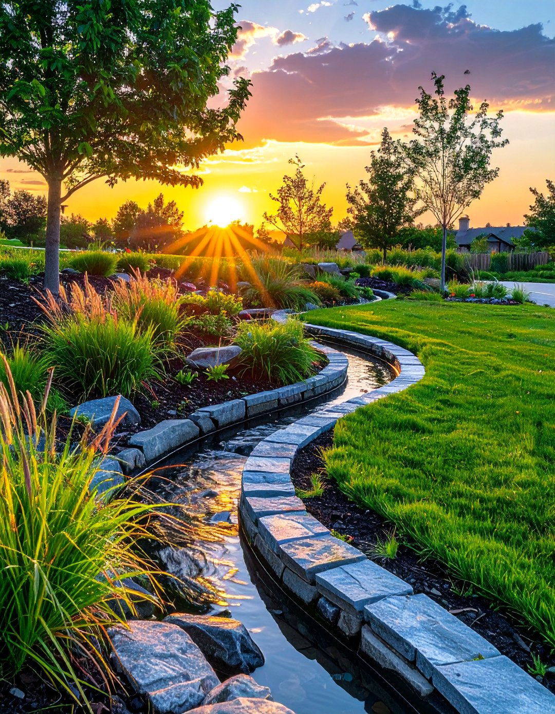 Landscape Drainage Solutions - 40 Luxury Landscaping Ideas for a Stunning Yard