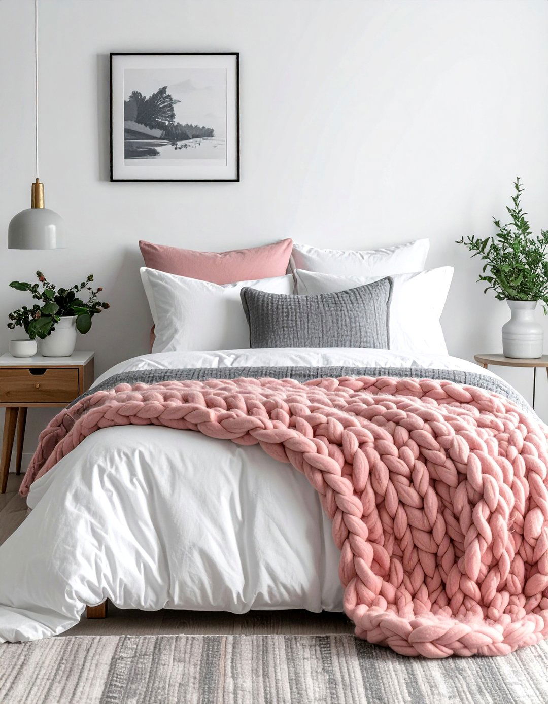 Layered Bedding with Multiple Textures - 40 Teenage Girl Bedroom Ideas for a Stylish and Personal Space