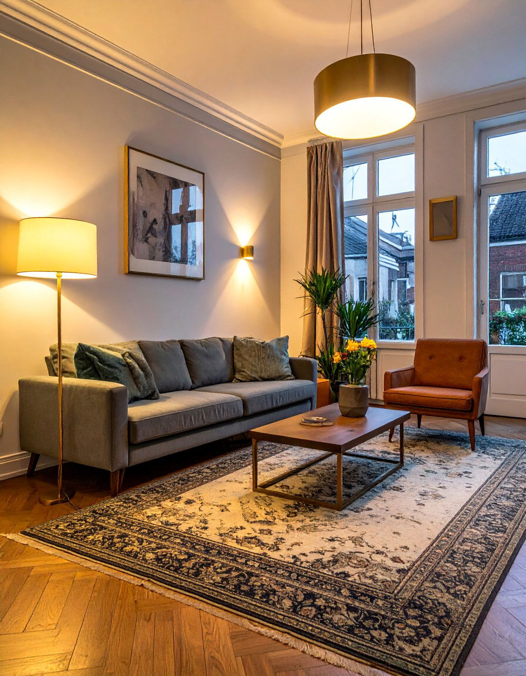 Layered Lighting Schemes for Small Terraced House Living Rooms - 30 Small Terraced House Living Room Ideas for Cozy Spaces