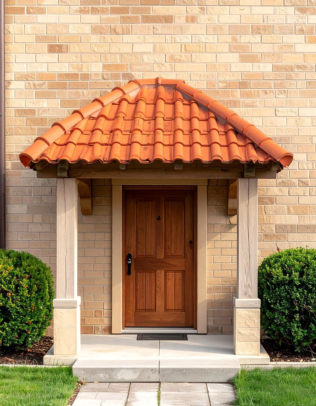 Lean To Style Front Door Canopy - 20 Front Door Canopy Ideas for a Welcoming Entrance