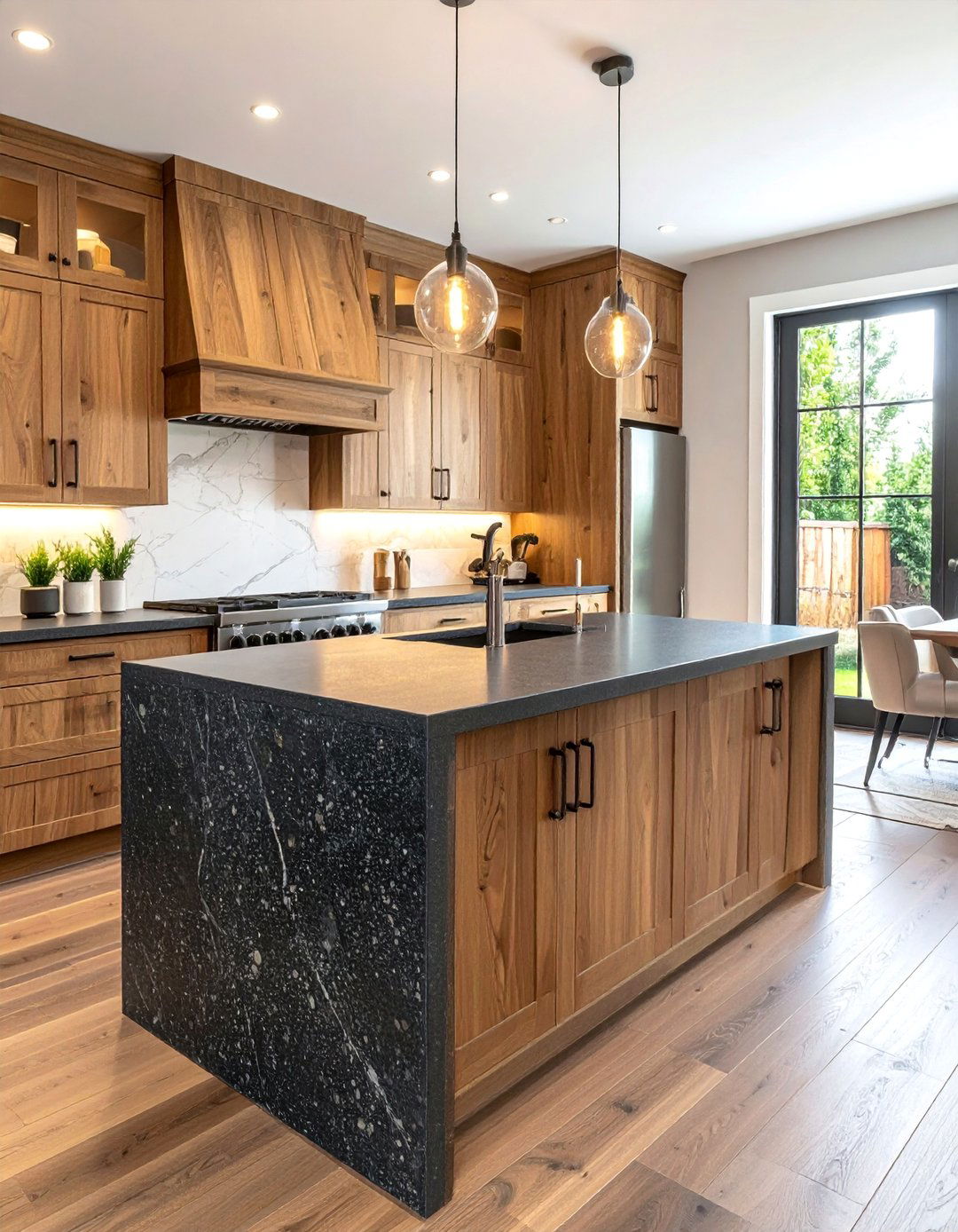 Leathered Finish Textured Quartz Kitchen Countertop - 20 Quartz Kitchen Countertops Ideas for Modern Homes