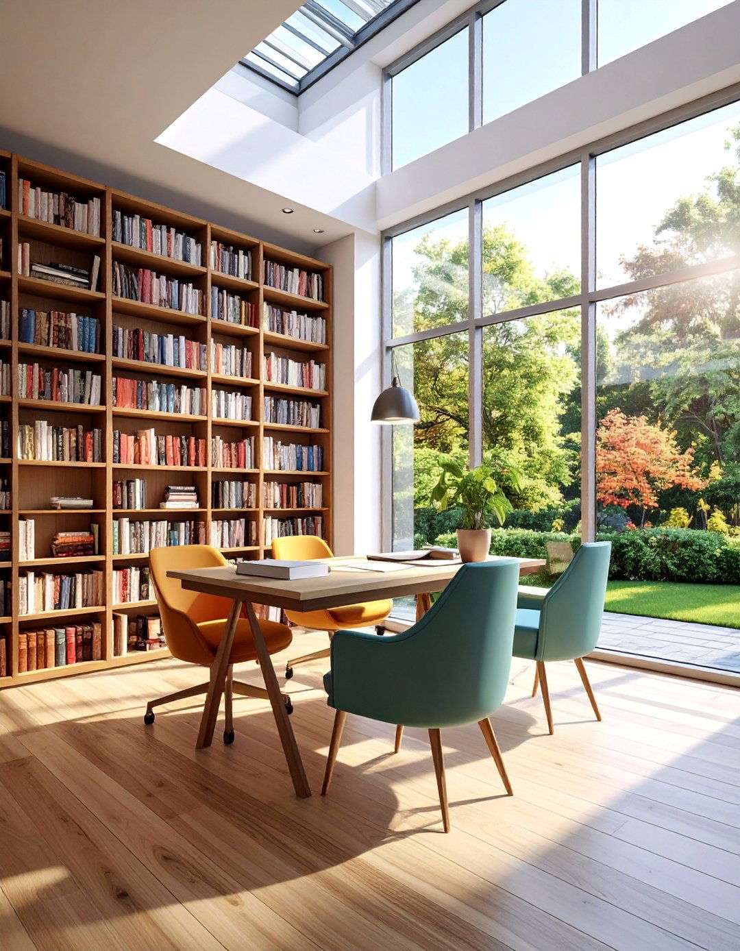 Library Sunroom Study - 30 Sunroom Ideas to Brighten Your Home