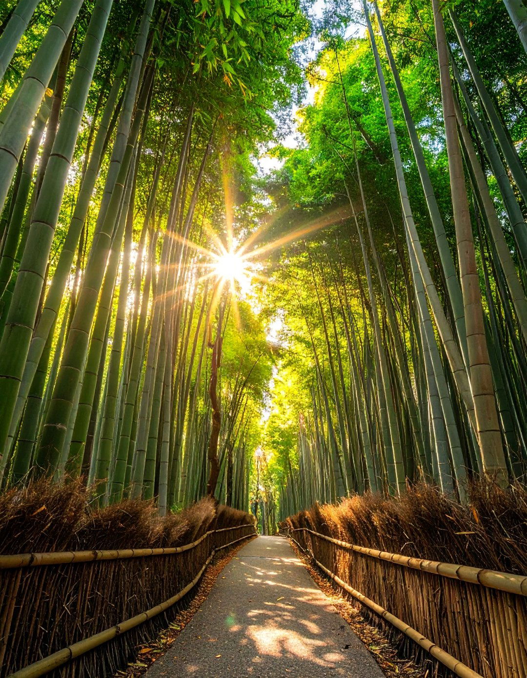 Living Bamboo Grove Screen - 40 Japanese Fence Ideas for Serene Gardens
