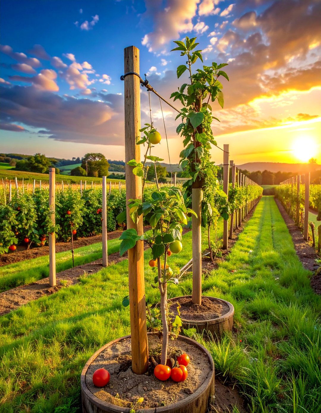 Living Post Integration - 30 Tomato Trellis Ideas for Your Vegetable Garden