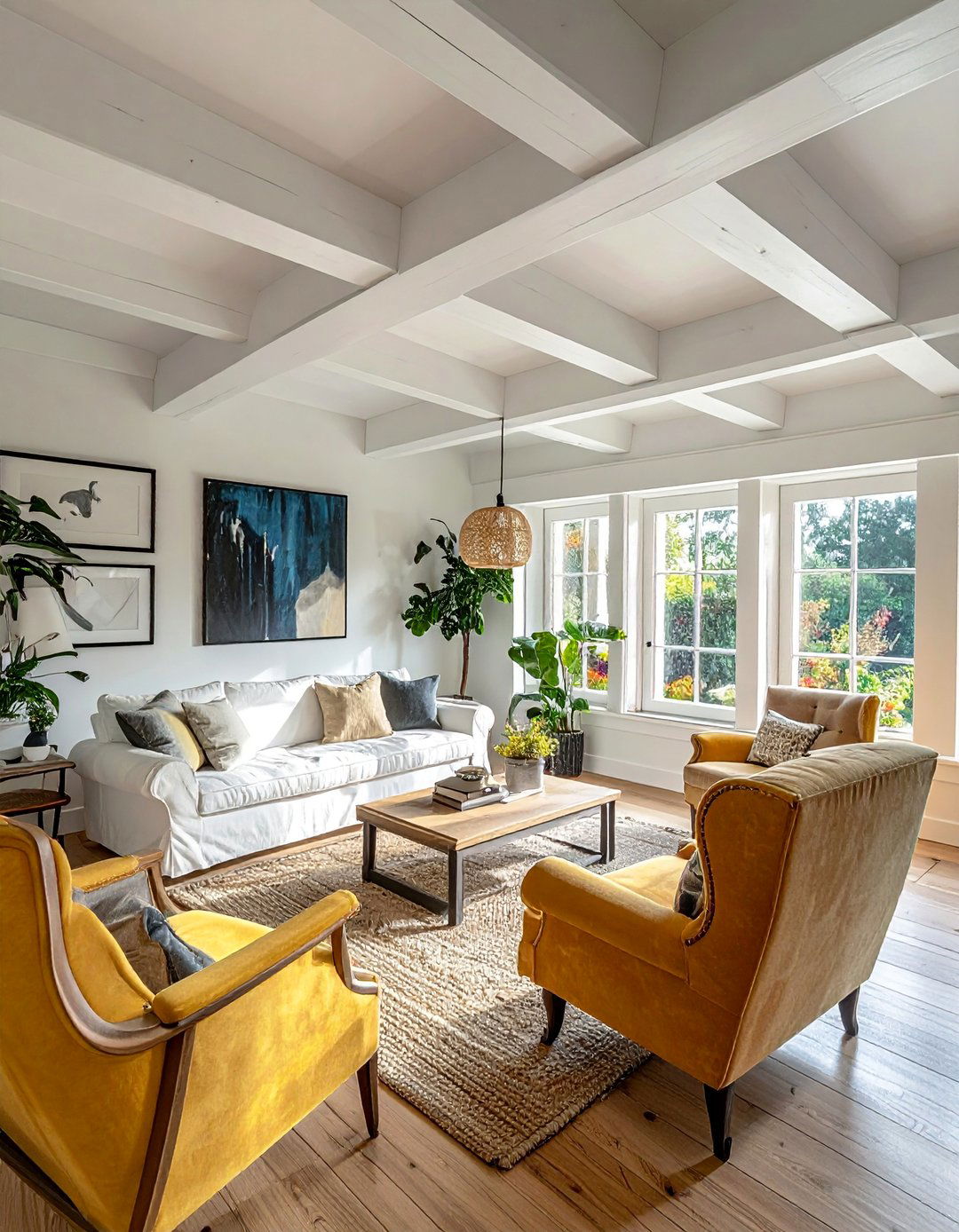 Low Ceiling Exposed Beam Living Room - 25 Exposed Beam Living Room Ideas for Rustic Charm