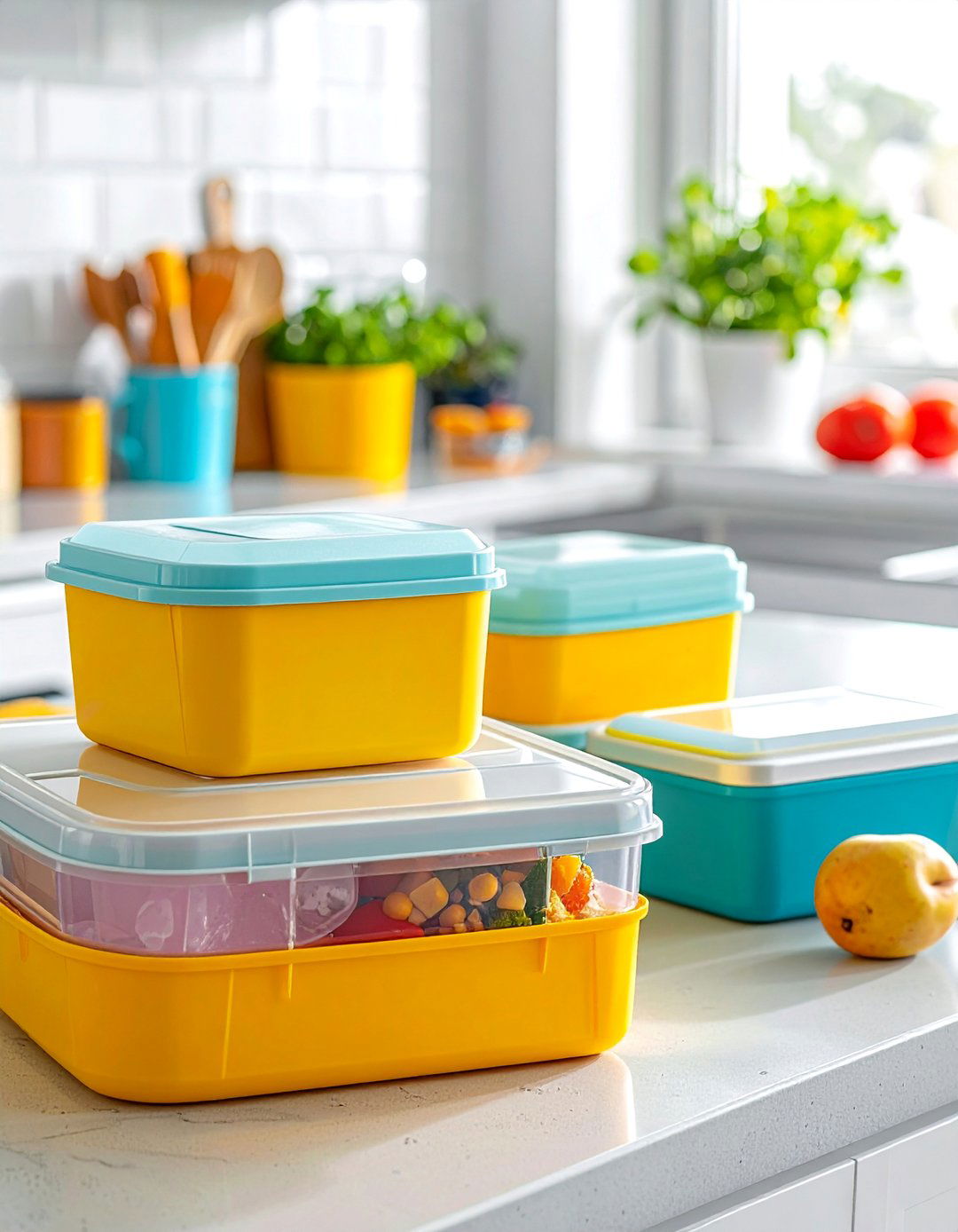 Lunch Packing Station - 40 Kitchen Organization Ideas to Maximize Your Space