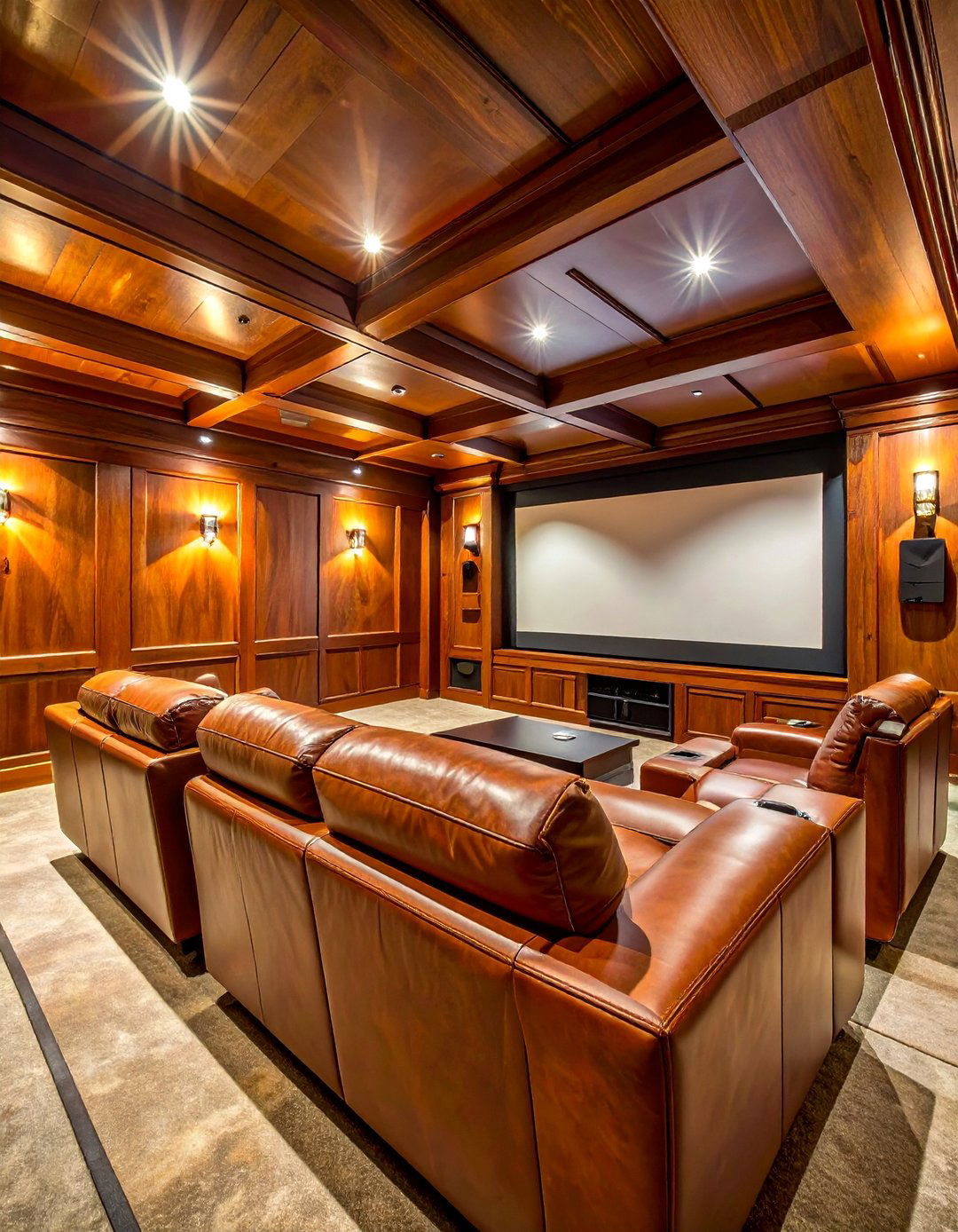 Luxury Basement Theater Conversion - 20 Modern Home Theater Ideas for an Immersive Experience