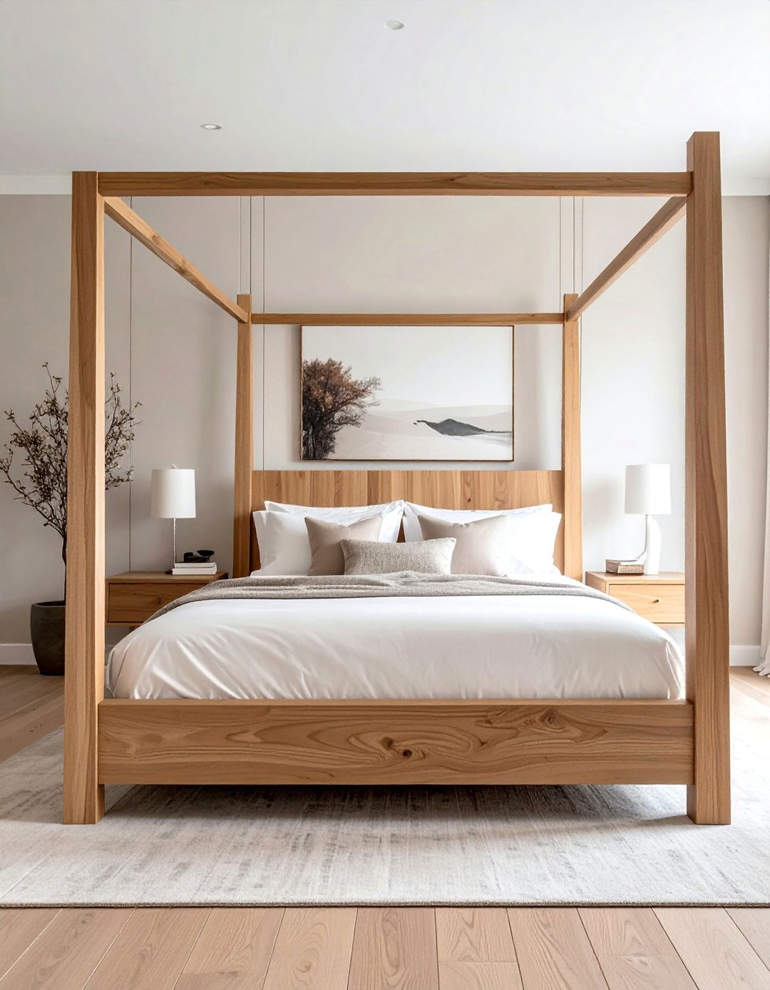 Magnolia Bedroom Featuring a Four Poster Bed - 20 Magnolia Bedroom Ideas for a Serene Retreat