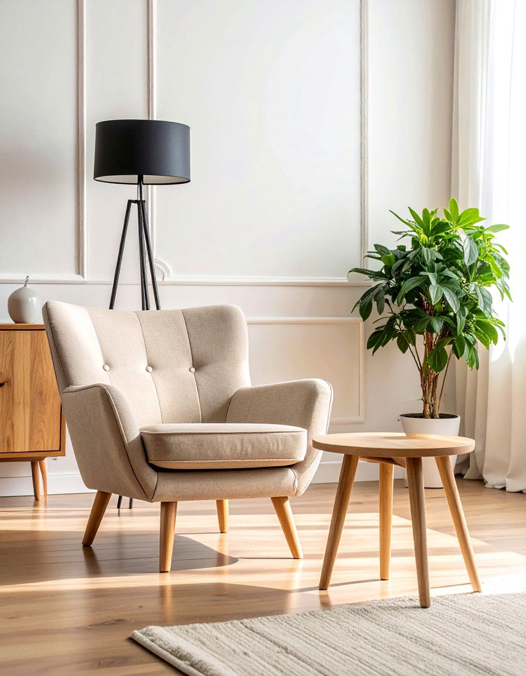Magnolia Living Room with Comfortable Armchairs - 20 Magnolia Living Room Ideas for a Cozy Feel