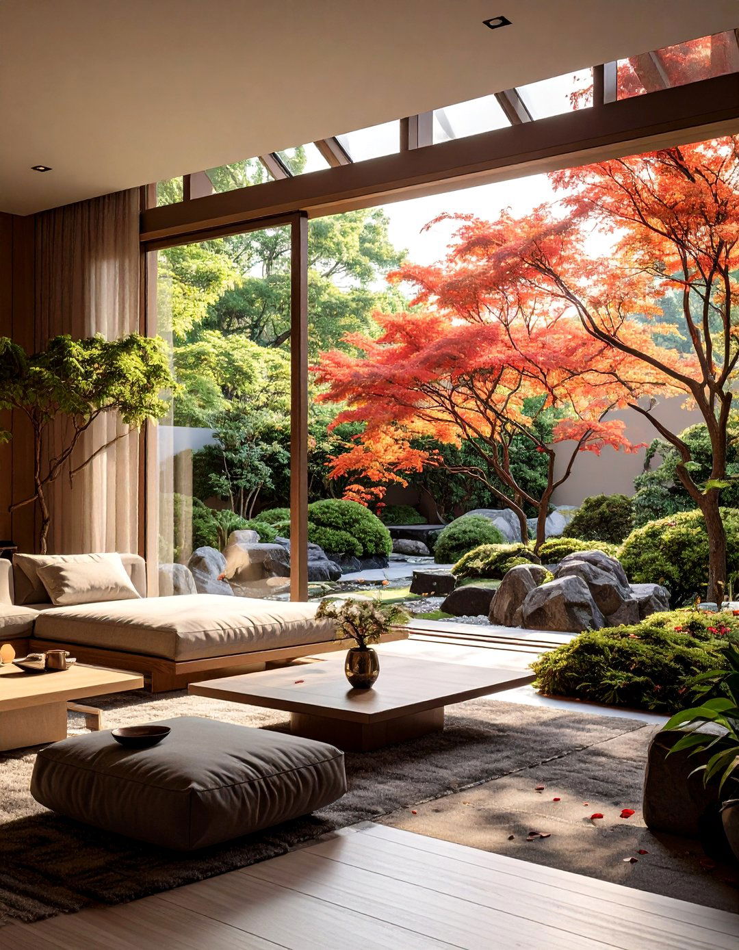 Maintain a Connection to the Outdoors - 30 Zen Living Room Ideas for a Peaceful Ambiance