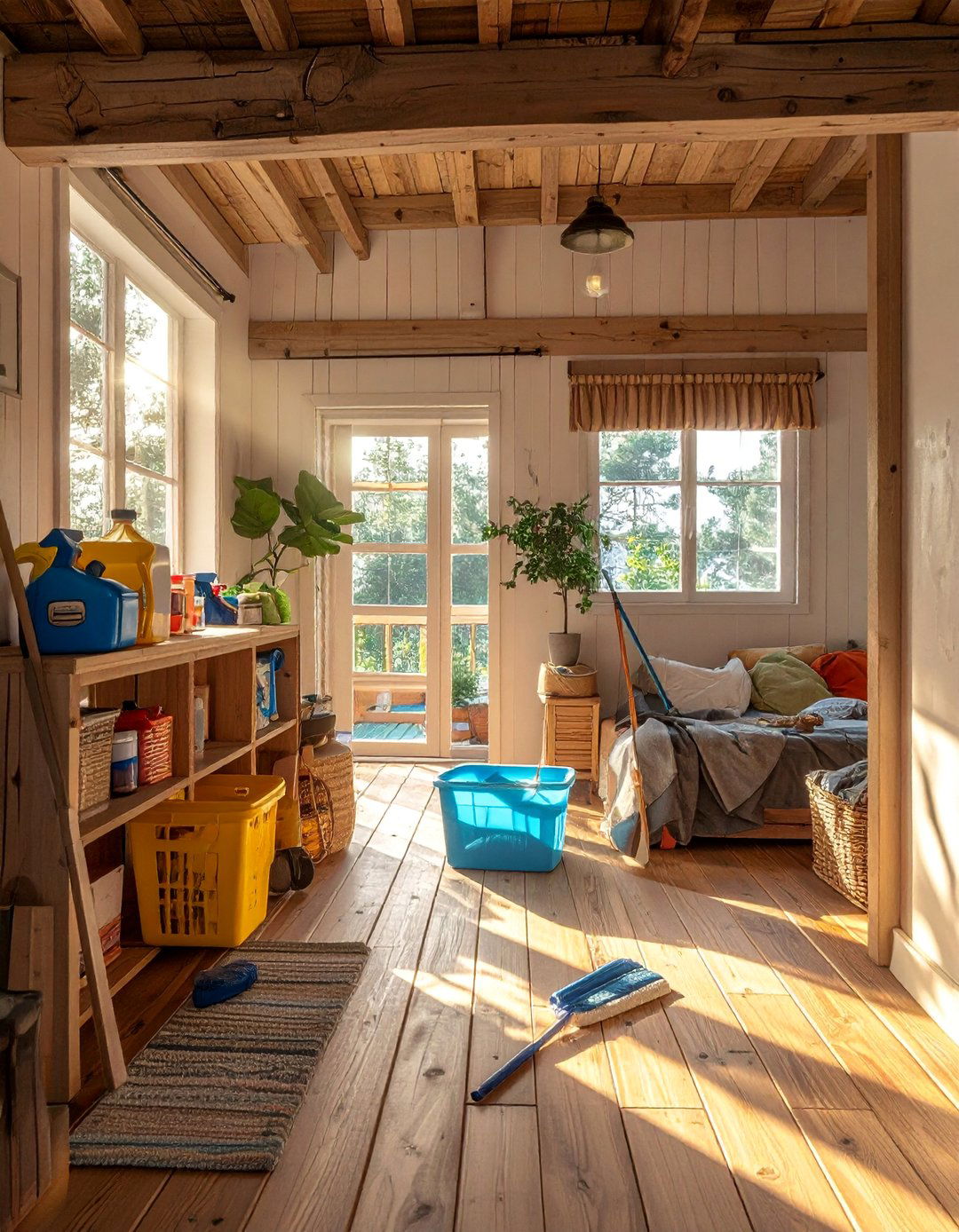 Maintenance and Care Routines - 30 Bungalow Interior Design Ideas to Inspire You