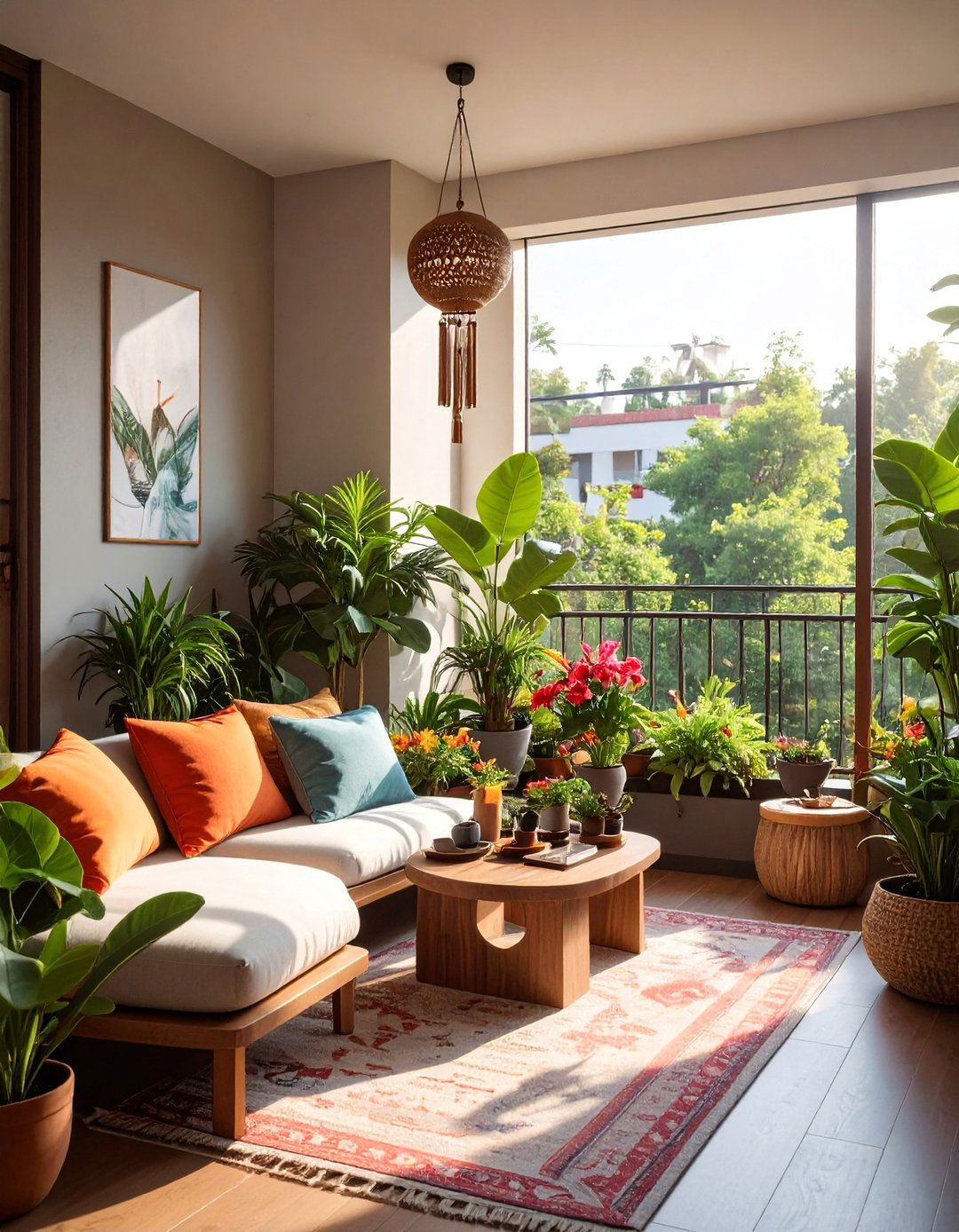 Meditation Corner Sanctuary - 30 Small Balcony Ideas to Maximize Your Space