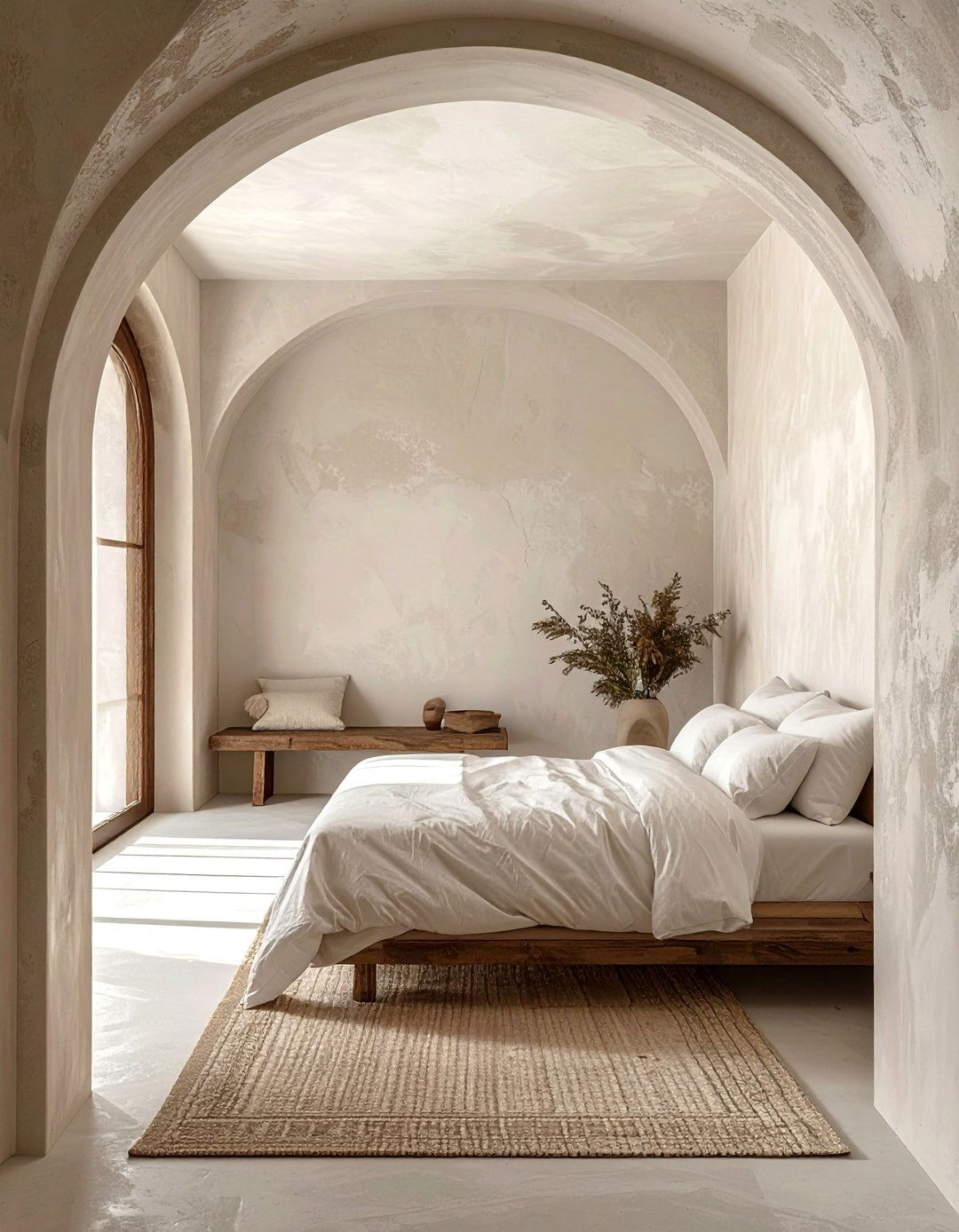 Mediterranean Bedroom with an Arched Doorway - 20 Mediterranean Bedroom Ideas for a Relaxing Retreat