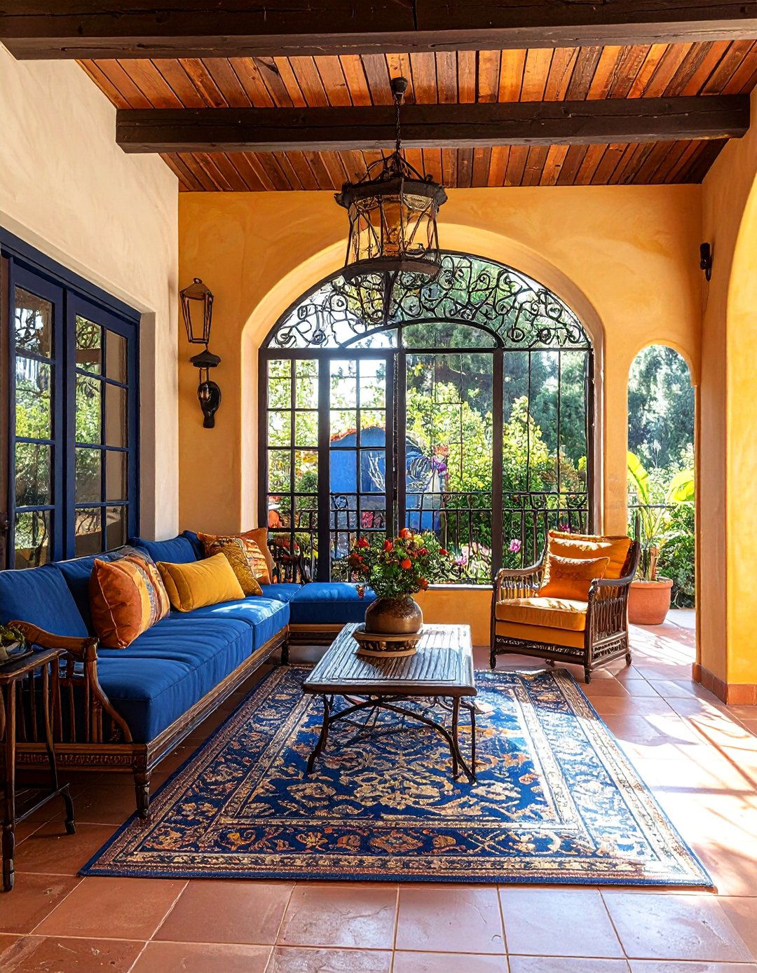 Mediterranean Warmth and Texture - 30 Bungalow Interior Design Ideas to Inspire You