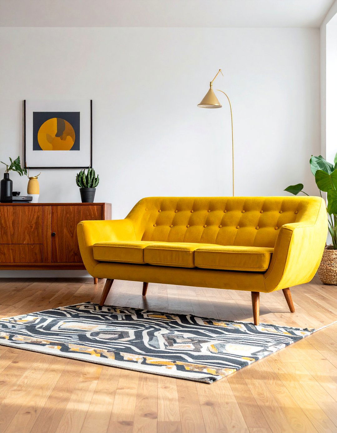 Mid Century Modern Aesthetic Room with Iconic Furniture - 40 Aesthetic Room Ideas for a Stylish Home