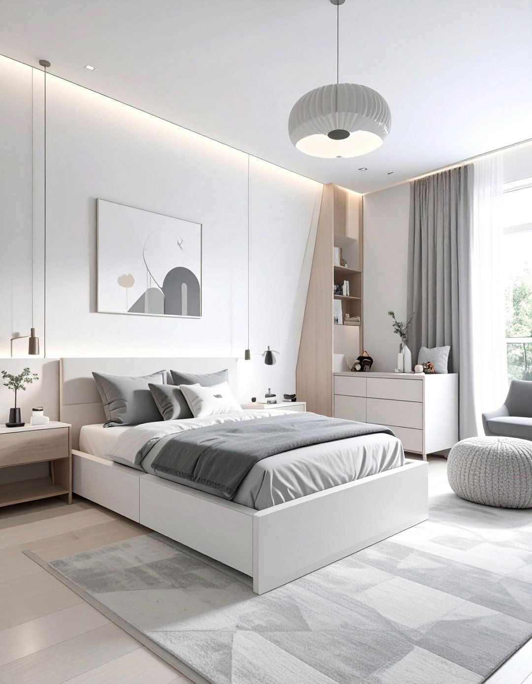 Minimalist Modern Sanctuary - 40 Boys Room Ideas for a Fun and Functional Space