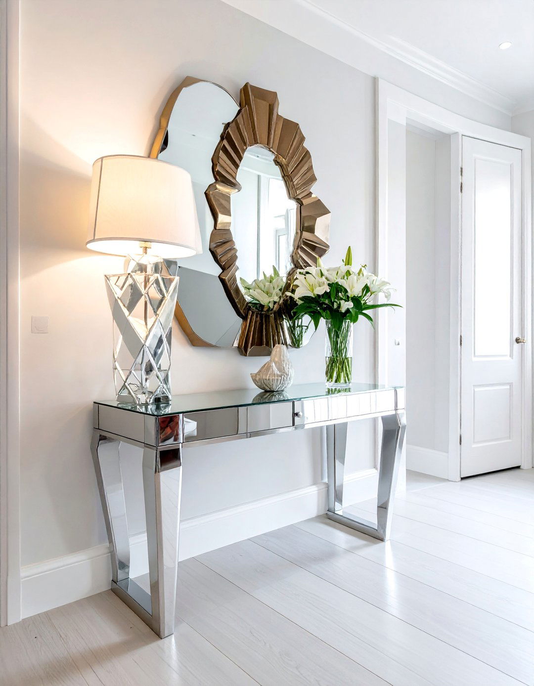 Mirrored Furniture Surfaces - 30 Art Deco Interior Design Ideas for a Glamorous Home