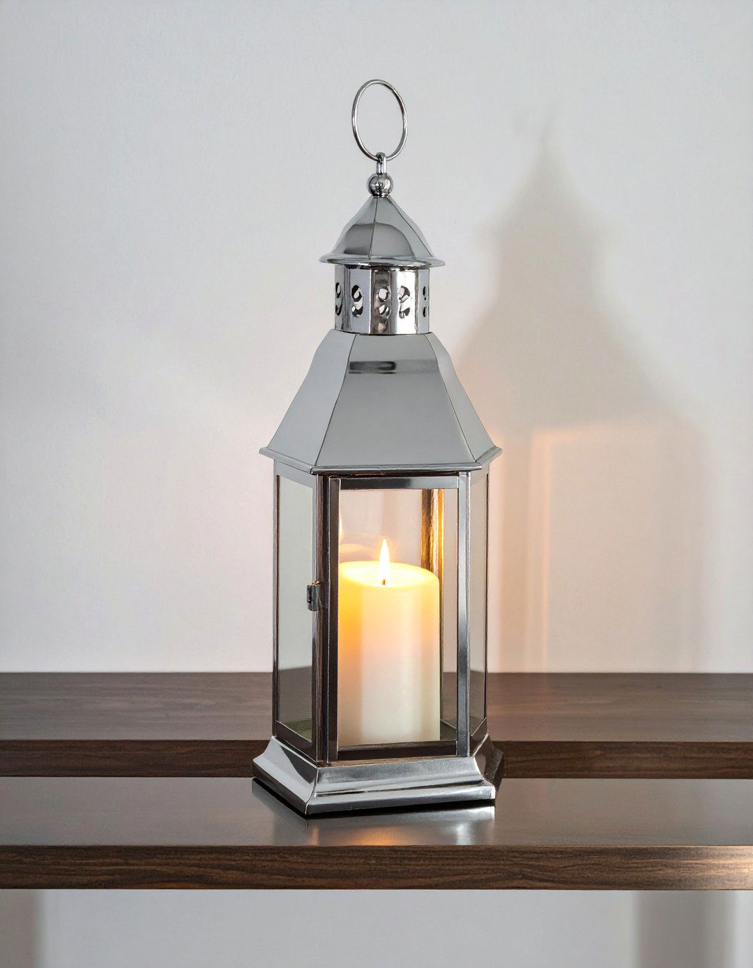 Mirrored Lantern for Light Reflection - 30 Lantern Decor Ideas to Illuminate Your Home and Garden