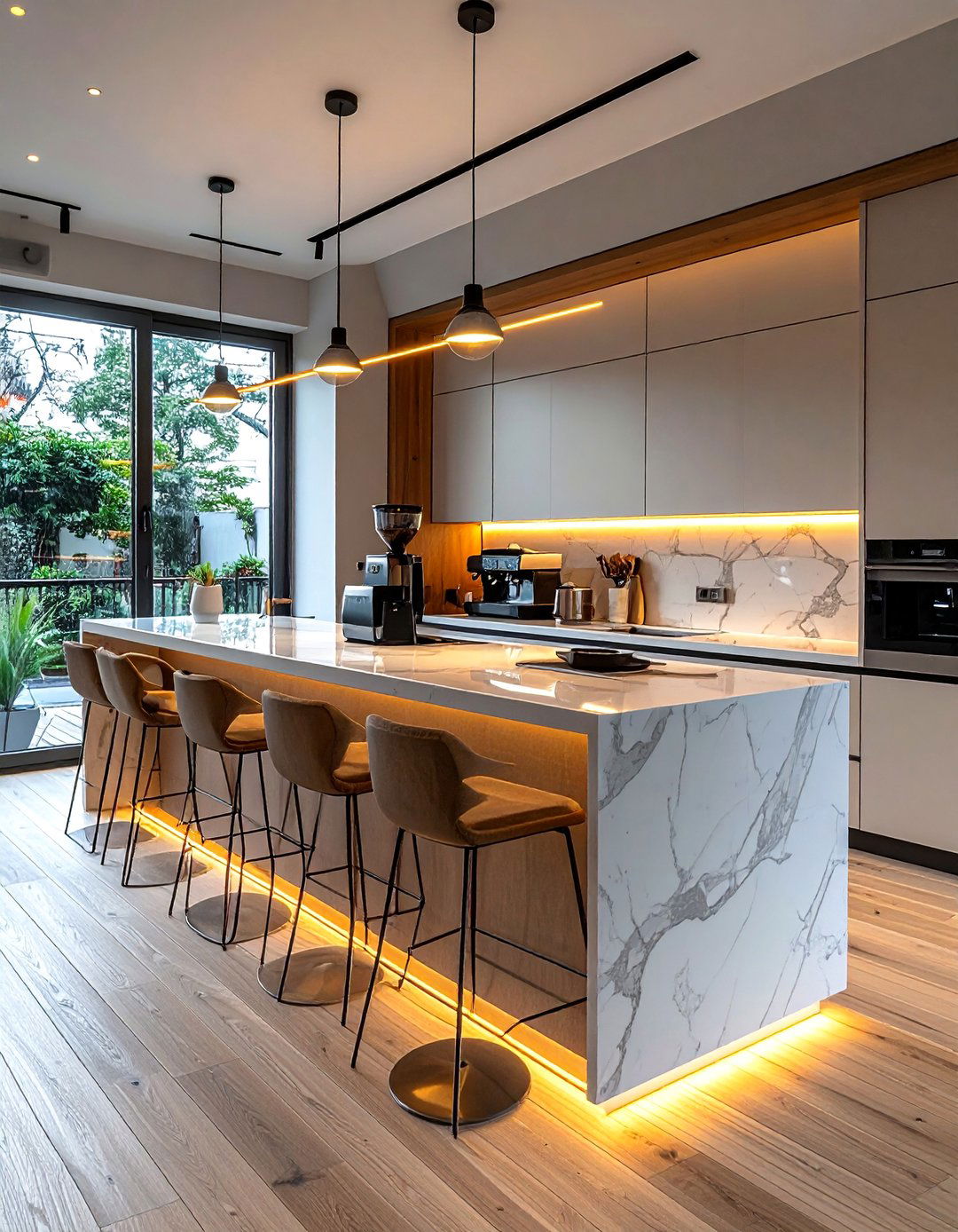 Modern Coffee Station Design - 40 Coffee Bar Ideas to Elevate Your Home Brewing Station