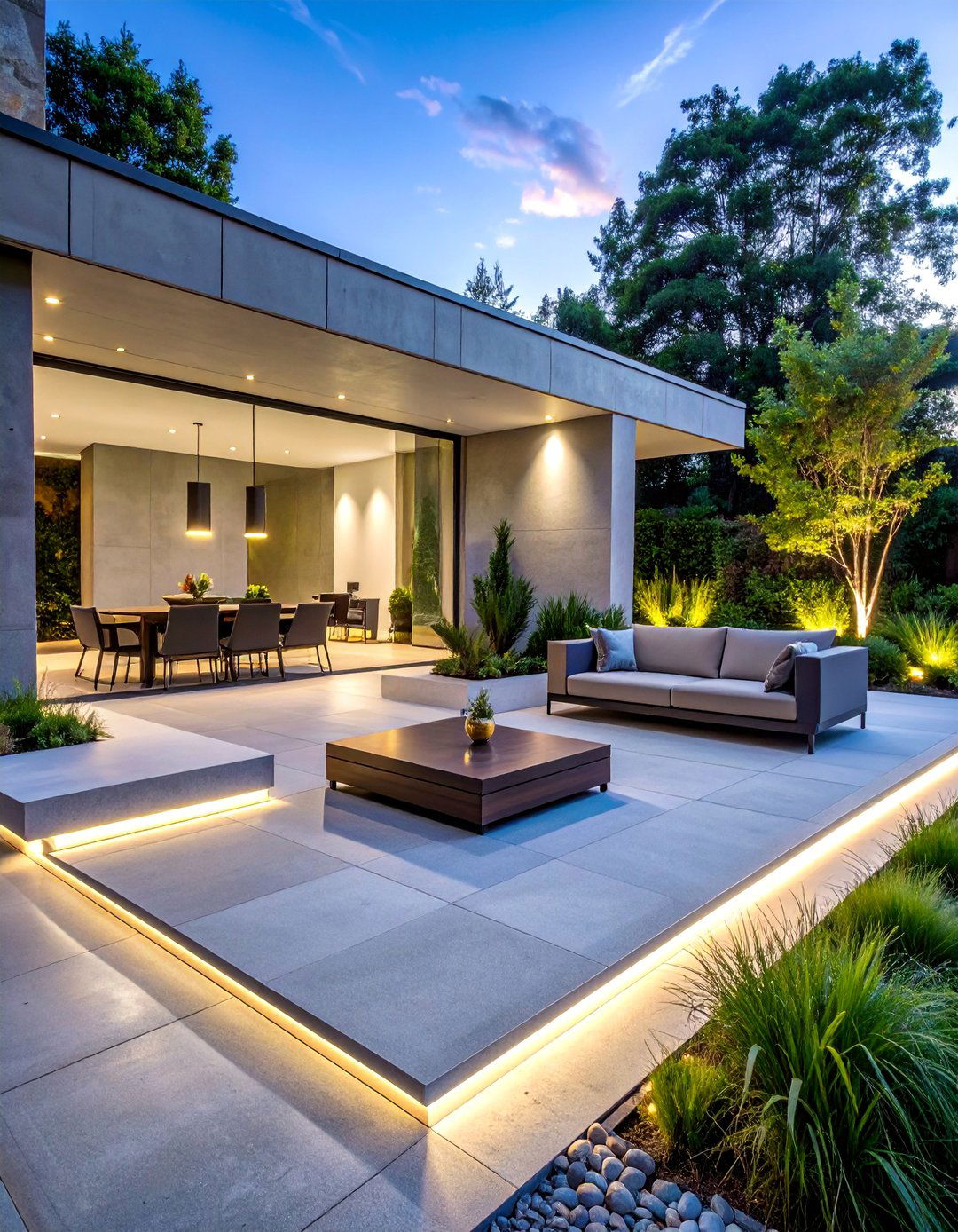 Modern Concrete Paver Systems - 40 Hardscaping Ideas to Transform Your Outdoor Space