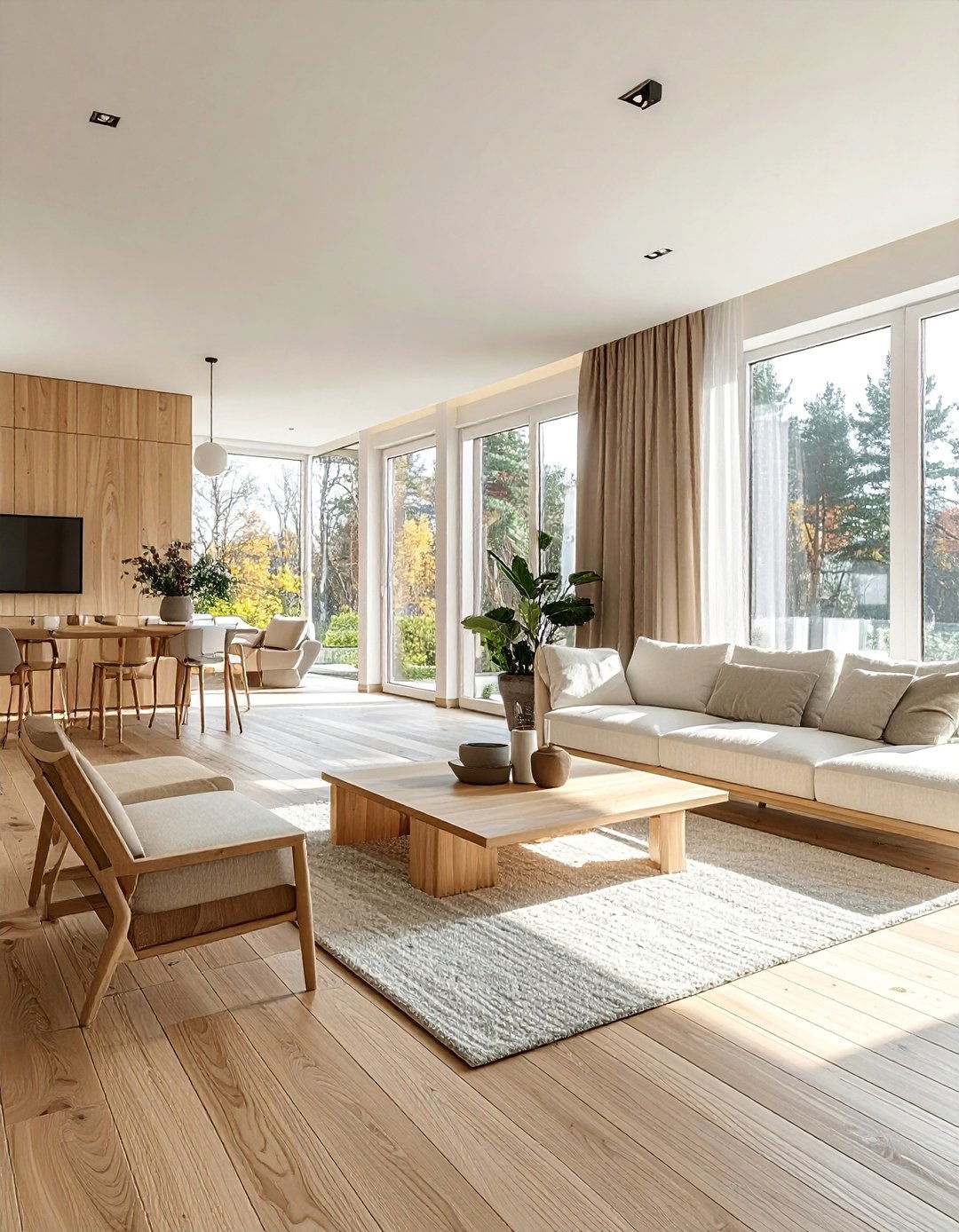 Modern Minimalist Bungalow Living - 30 Bungalow Interior Design Ideas to Inspire You