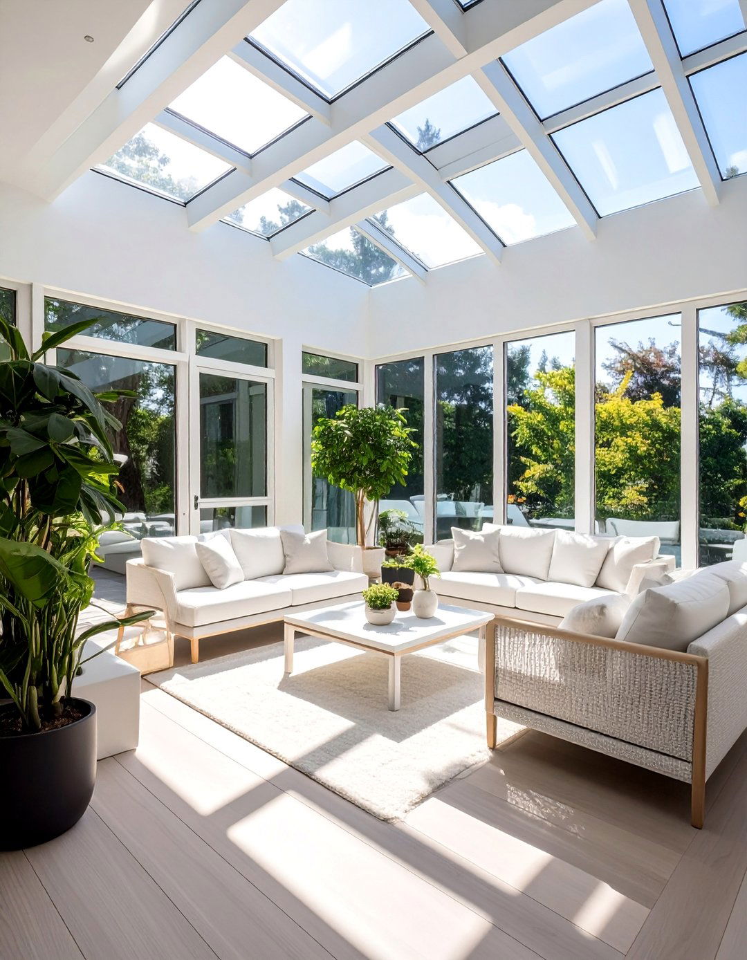 Modern Minimalist Sunroom Design - 30 Sunroom Ideas to Brighten Your Home