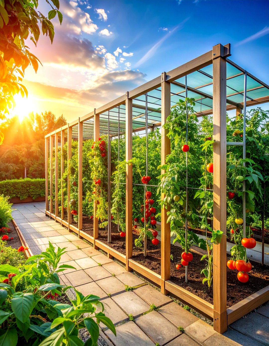 30 Tomato Trellis Ideas for Your Vegetable Garden