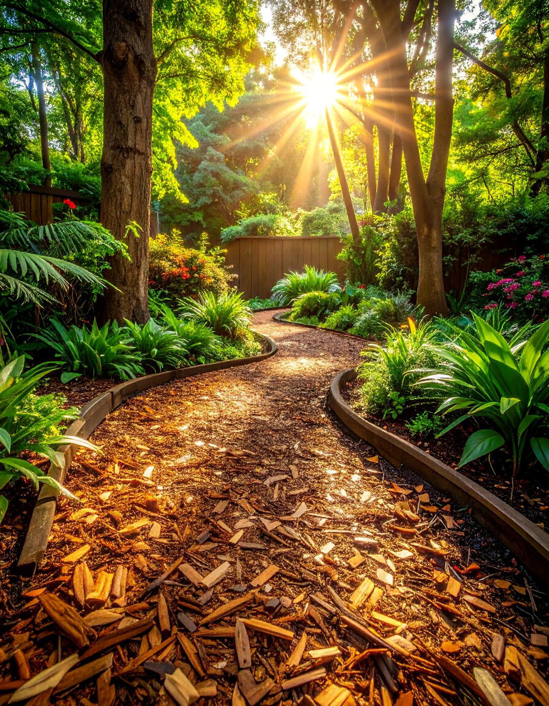 Mulch Woodland Trails - 40 Backyard Walkway Ideas for a Beautiful Garden