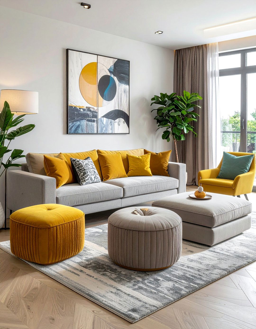 Multi Functional Furniture - 25 Organic Modern Living Room Design Ideas for Serenity