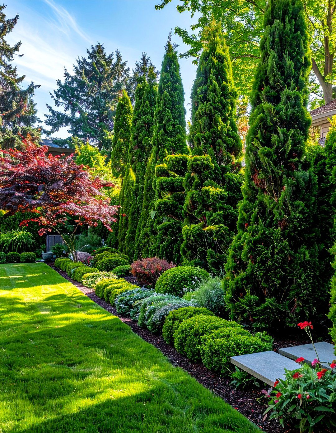 Multi Level Privacy Gardens - 30 Backyard Privacy Ideas to Create a Secluded Oasis