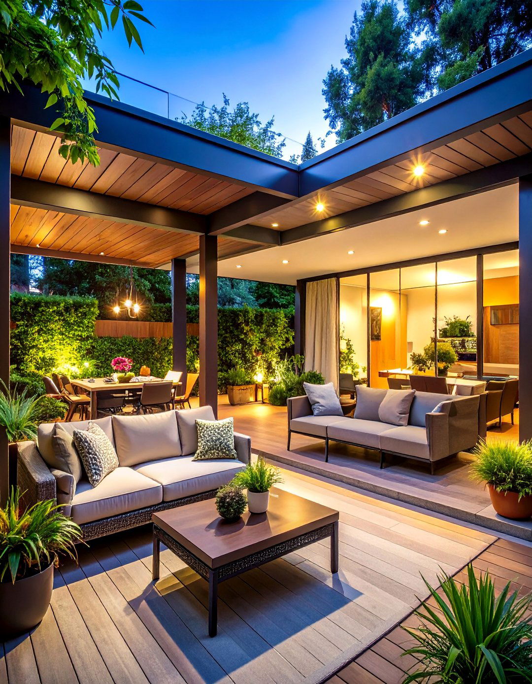 Multi Purpose Enclosed Patio Space - 25 Enclosed Patio Ideas for Outdoor Comfort