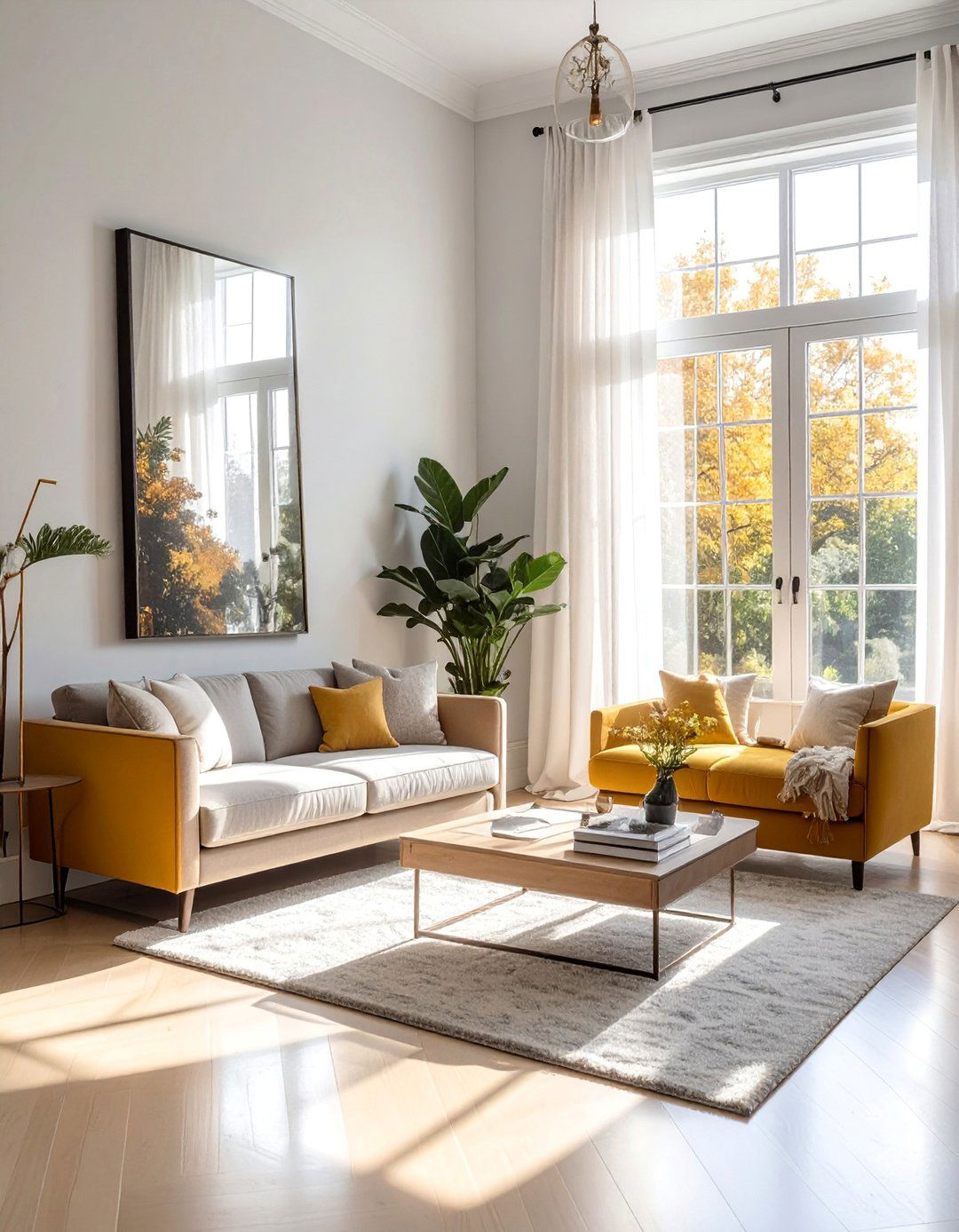 Natural Light Enhancement - 20 Living Room Lighting Ideas to Brighten Your Space