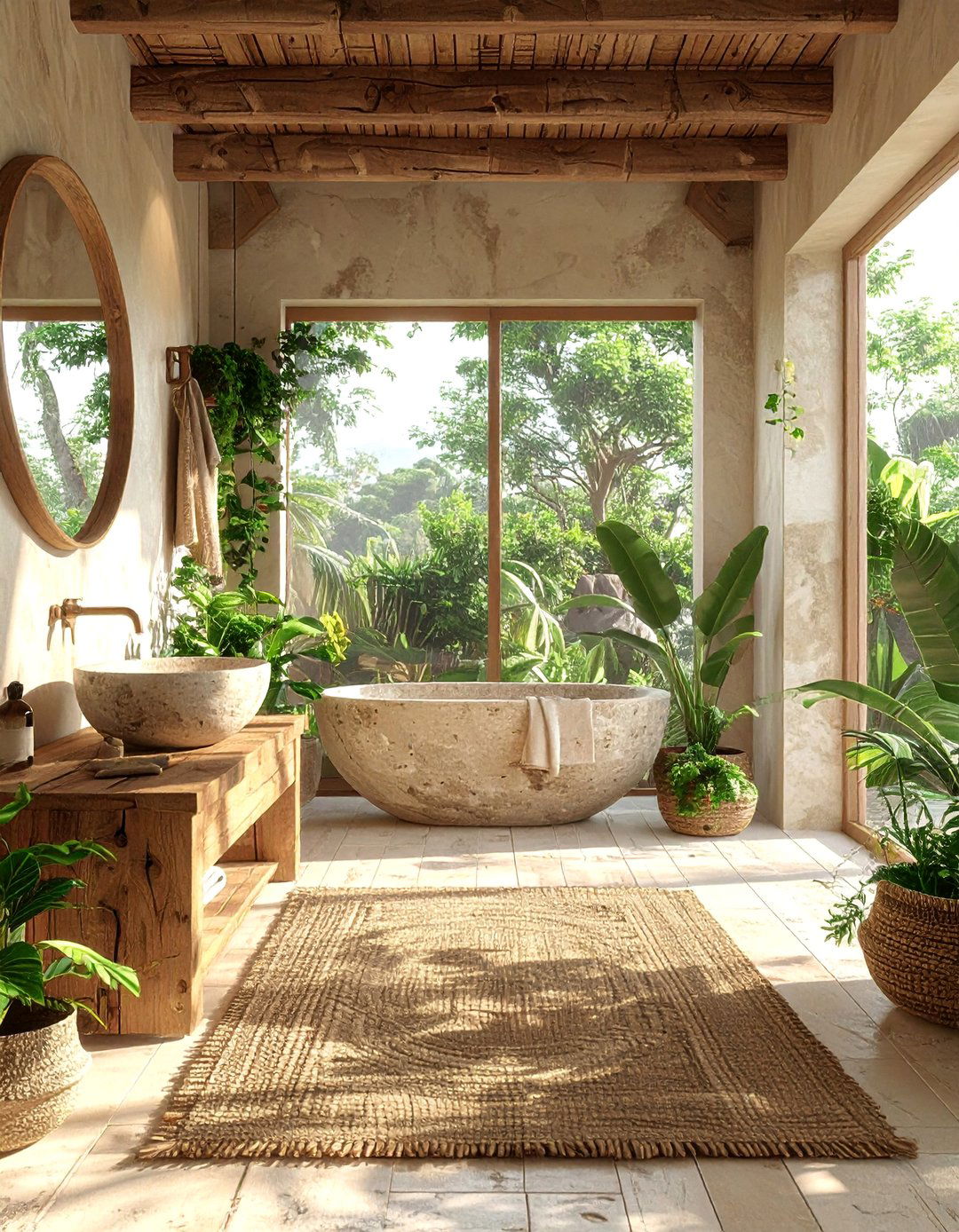 Nature Inspired Aesthetic Room with Organic Textures - 40 Aesthetic Room Ideas for a Stylish Home