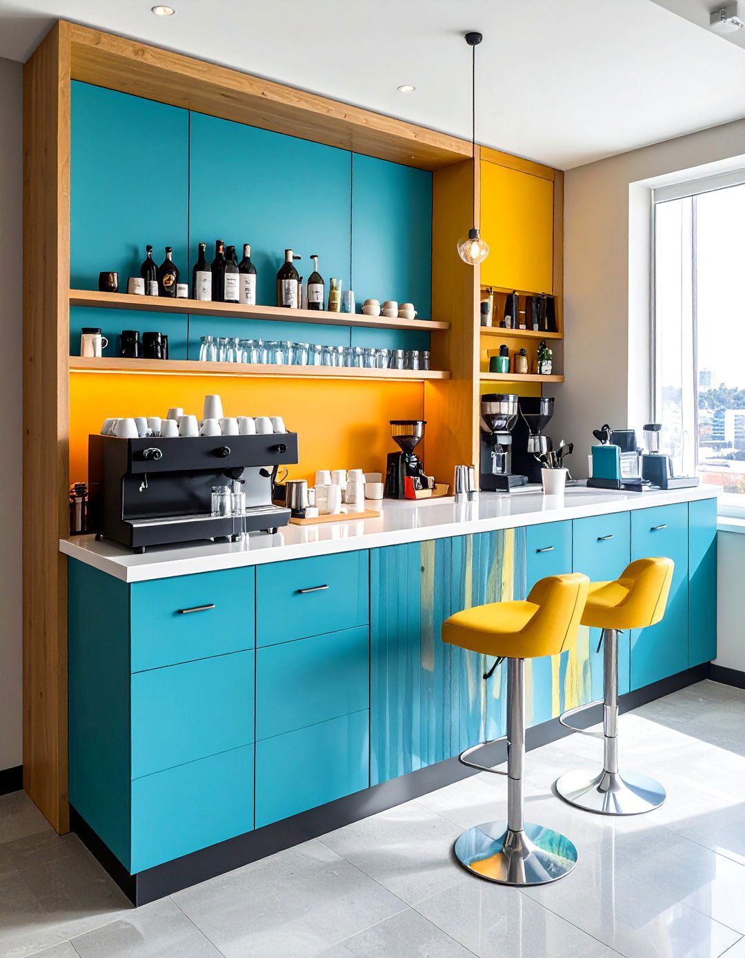 Office Coffee Station - 40 Coffee Bar Ideas to Elevate Your Home Brewing Station