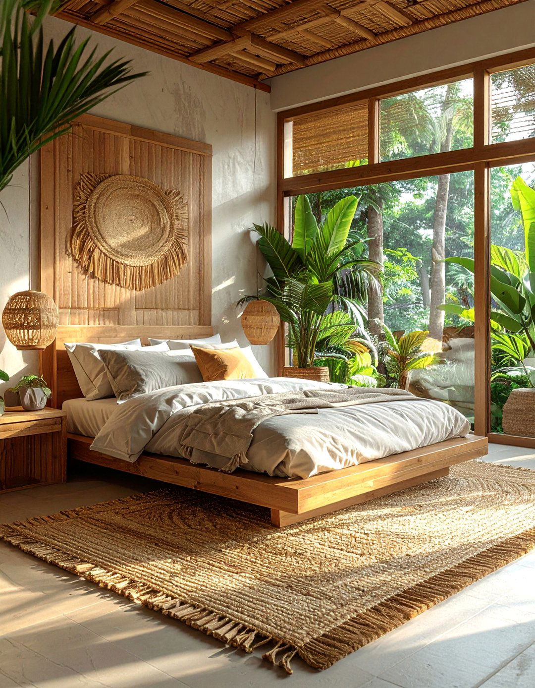 Organic Material Integration - 30 Bedroom Decor Ideas to Transform Your Space