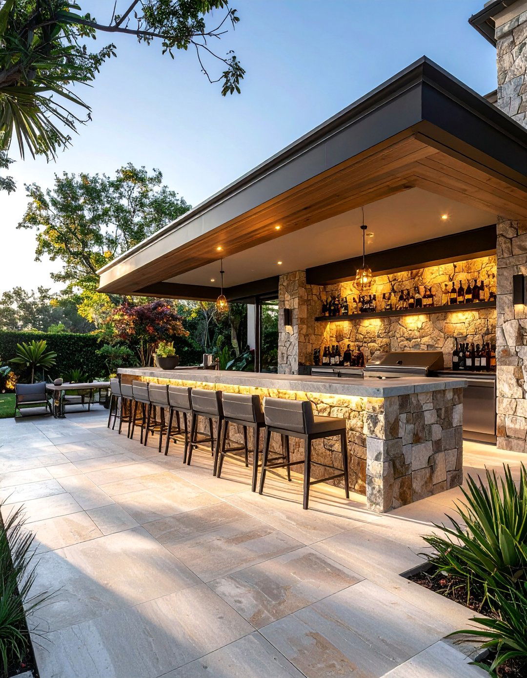 Outdoor Bar Areas - 40 Hardscaping Ideas to Transform Your Outdoor Space