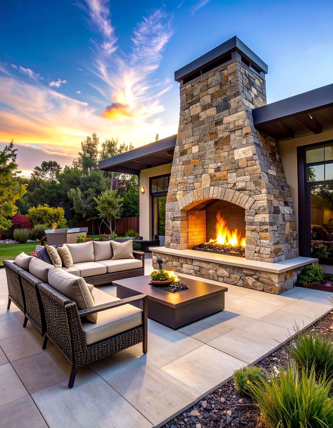 Outdoor Fireplace Installations - 40 Hardscaping Ideas to Transform Your Outdoor Space