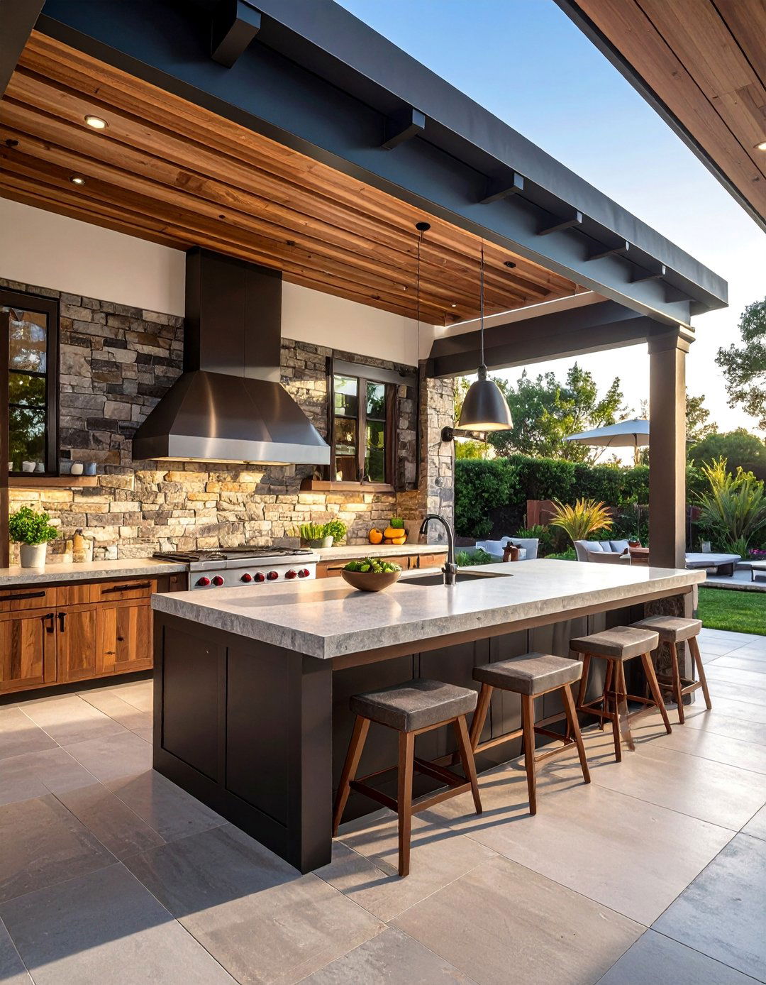 Outdoor Kitchen Islands - 40 Hardscaping Ideas to Transform Your Outdoor Space