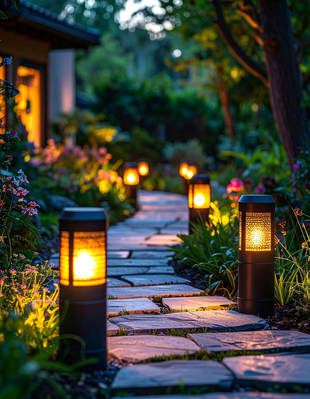 Outdoor Pathway Lantern Lighting - 30 Lantern Decor Ideas to Illuminate Your Home and Garden
