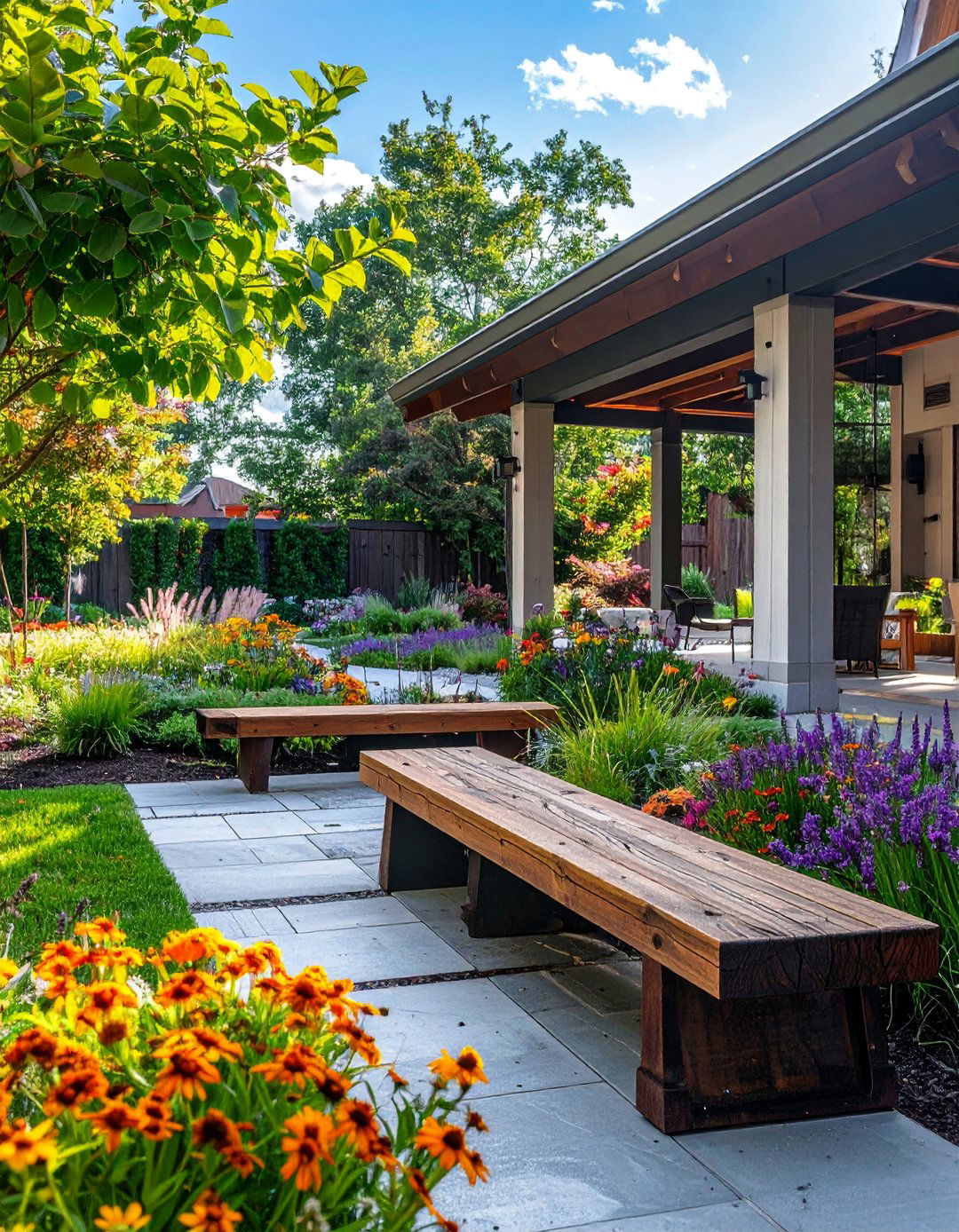 Outdoor Seating Areas - 20 Railroad Ties Landscaping Ideas for Your Garden