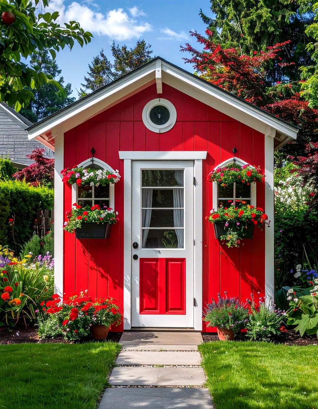 Outhouse Disguised as a Garden Shed - 20 Luxury Outhouse Ideas for a Unique Design