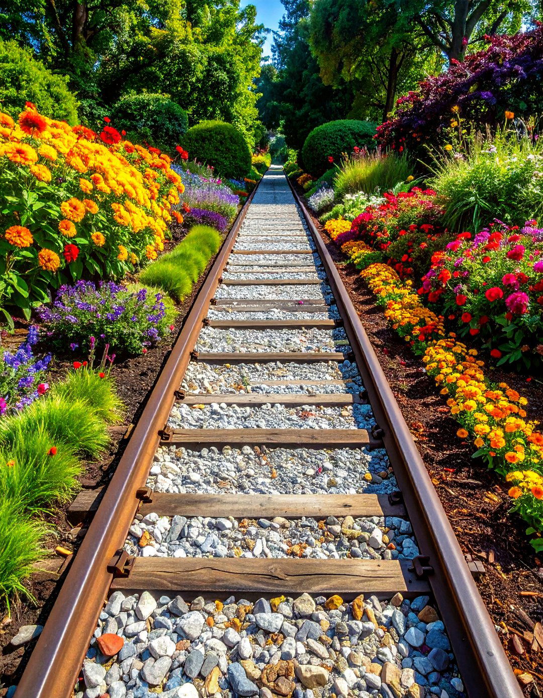Pathway Border Definition - 20 Railroad Ties Landscaping Ideas for Your Garden